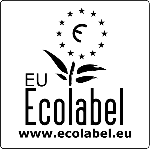 EU Ecolabel Logo zwart